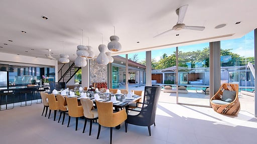 Villa Tievoli Zona pranzo