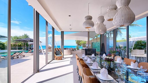 Villa Tievoli Zona pranzo