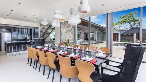 Villa Tievoli Zona pranzo