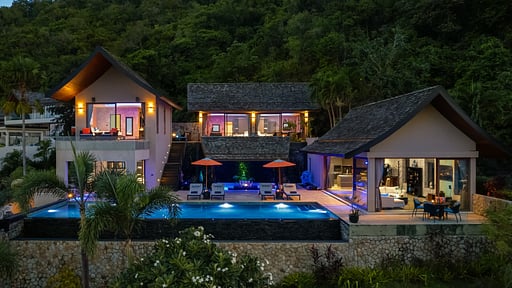 Villa Tiga Drone pictures