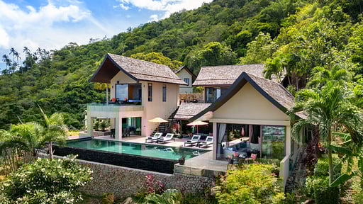 Villa Tiga Drone pictures