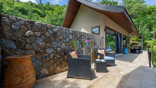 Villa Tiga Terrace/Veranda