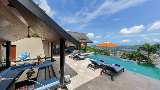 Villa Tiga Swimming pool