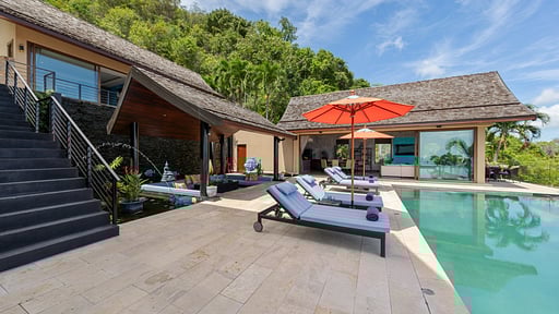 Villa Tiga Swimming pool