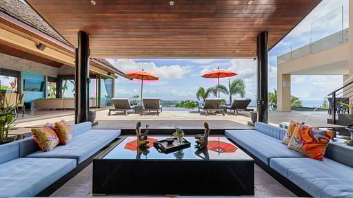 Villa Tiga Terrace/Veranda