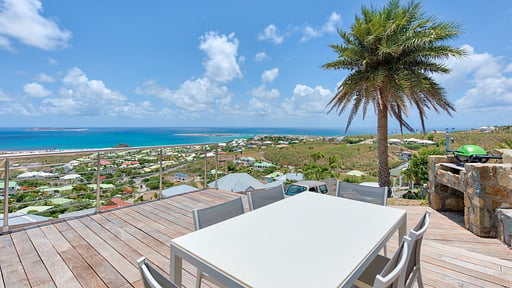Villa Tintamarre Terrace/Veranda