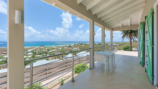 Villa Tintamarre Terrace/Veranda