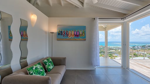 Villa Tintamarre Living room