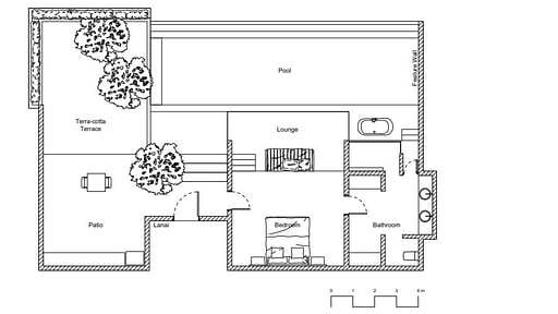 Villa Tirai Floor plan