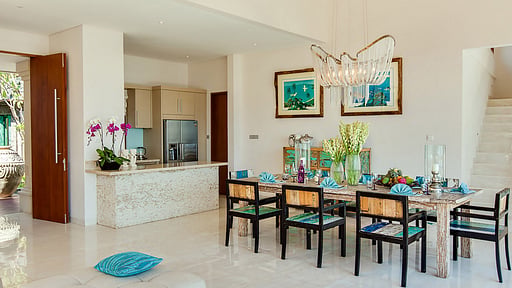 Villa Tirta Nila Dining area