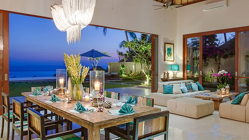 Villa Tirta Nila Dining area