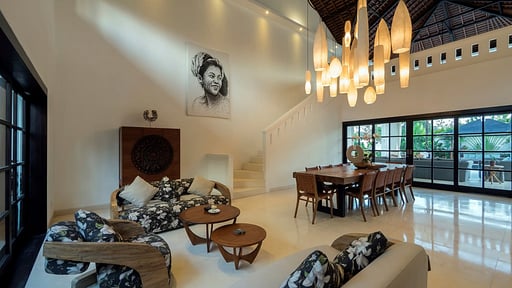 Villa Tjitrap Living room 2
