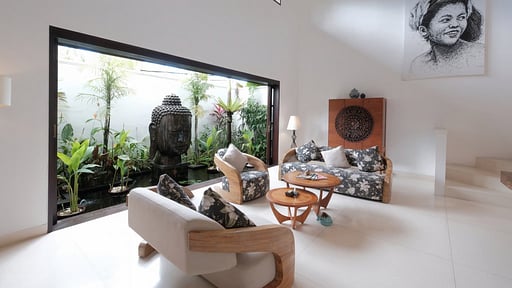 Villa Tjitrap Living room 2