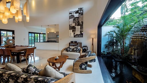 Villa Tjitrap Living room 2
