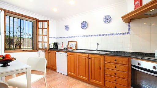 Villa L´Embat (Tolo) Küche