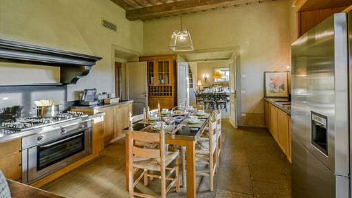 Villa Tolomei Küche