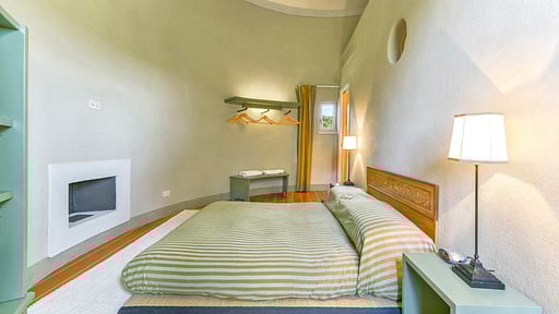 Villa Tolomei Schlafzimmer 5