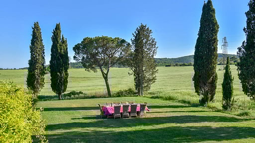 Villa Tolomei Terrasse/Veranda