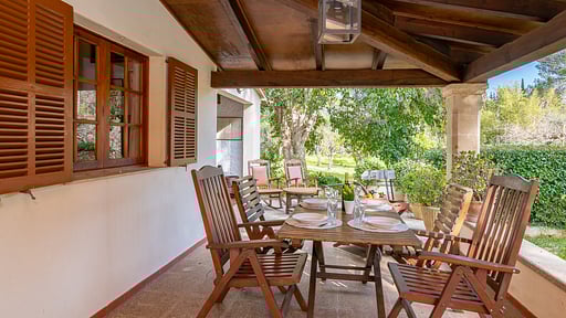 Villa Ca Na Tonina Обеденная зона