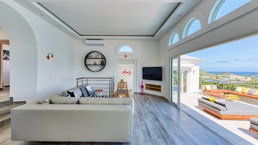 Villa Topaze Living room 1
