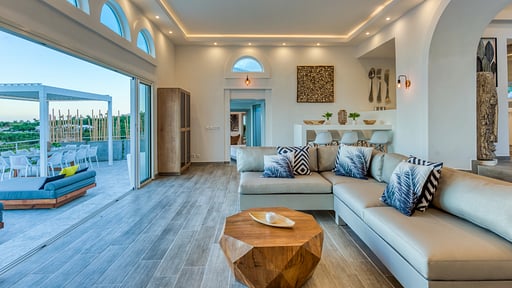 Villa Topaze Living room 1