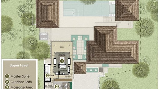 Villa Torcello Grundriss