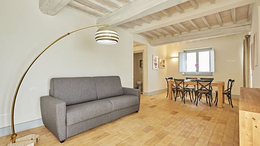 Villa Tornavento Woonkamer