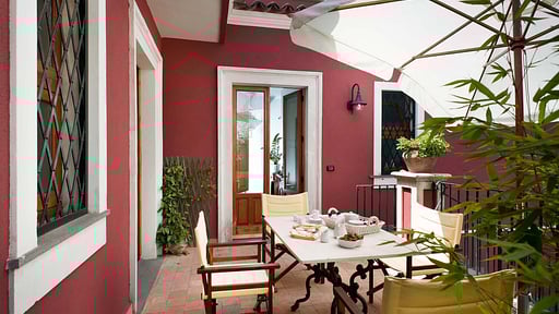 Villa Torre Archirafi Terrasse