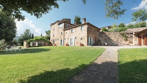 Villa Torre degli Elci Garten