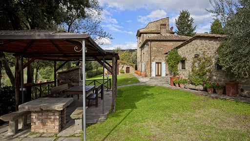 Villa Torre degli Elci Garten