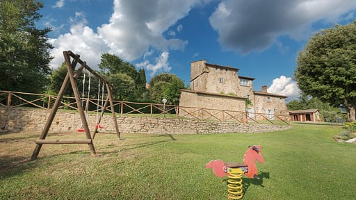 Villa Torre degli Elci Garten