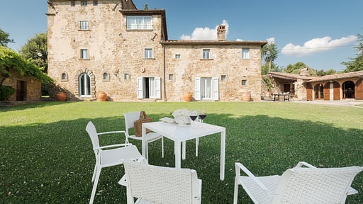 Villa Torre degli Elci Garten