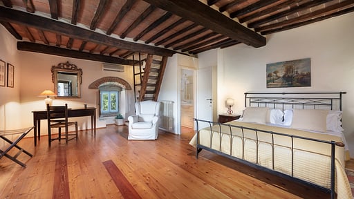 Villa Torre degli Elci Schlafzimmer 2