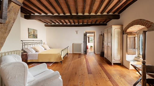 Villa Torre degli Elci Schlafzimmer 2