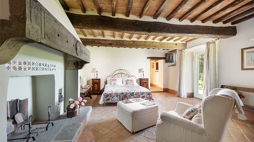 Villa Torre degli Elci Schlafzimmer 4