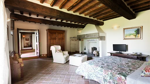 Villa Torre degli Elci Schlafzimmer 4