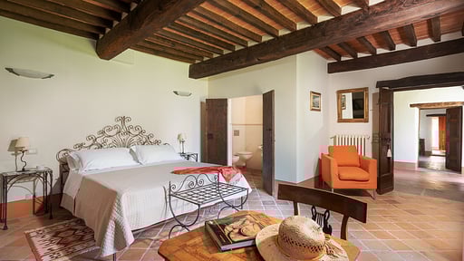 Villa Torre degli Elci Schlafzimmer 6