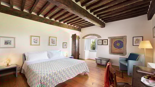 Villa Torre degli Elci Schlafzimmer 1