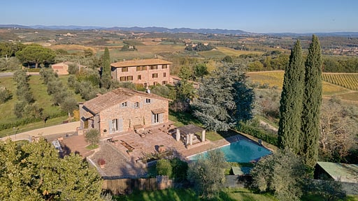 Villa Torrita Drone pictures
