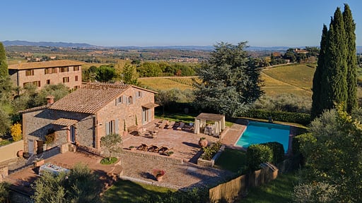 Villa Torrita Drone pictures