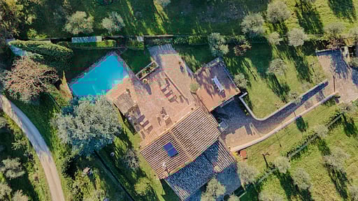 Villa Torrita Drone pictures