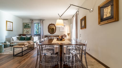 Villa Torrita Dining area