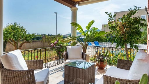 Villa Tortugas Terrasse/Veranda