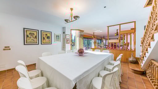 Villa Tramontana Zona pranzo