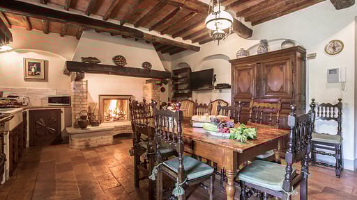 Villa Travicello Kitchen