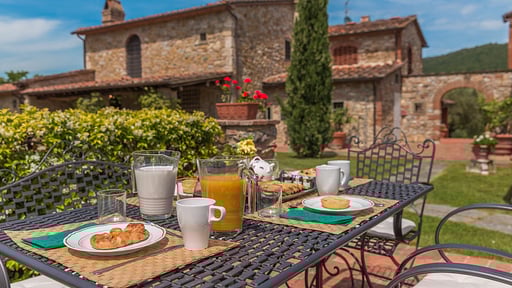 Villa Travicello Terrace/Veranda