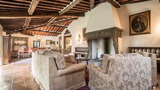 Villa Travicello Living room 1