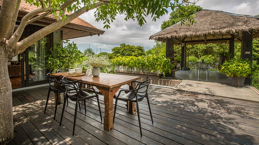 Villa Tree House Zona de comedor