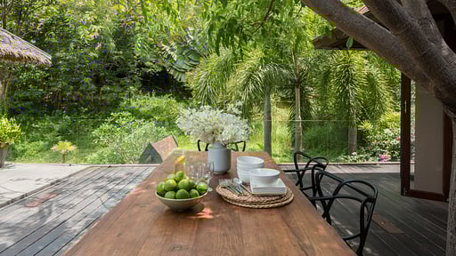 Villa Tree House Zona de comedor