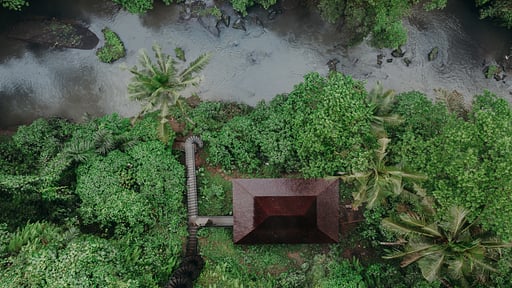 Villa Tree Top Drone pictures